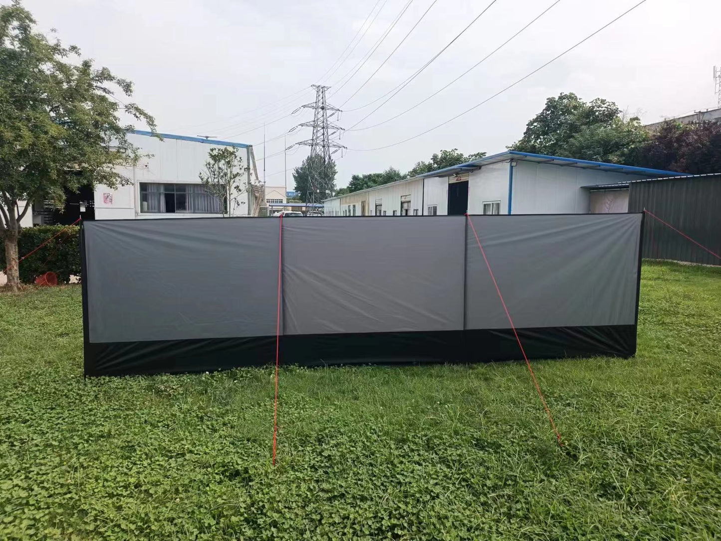 YXE Windbreak Privacy Screen - Grey